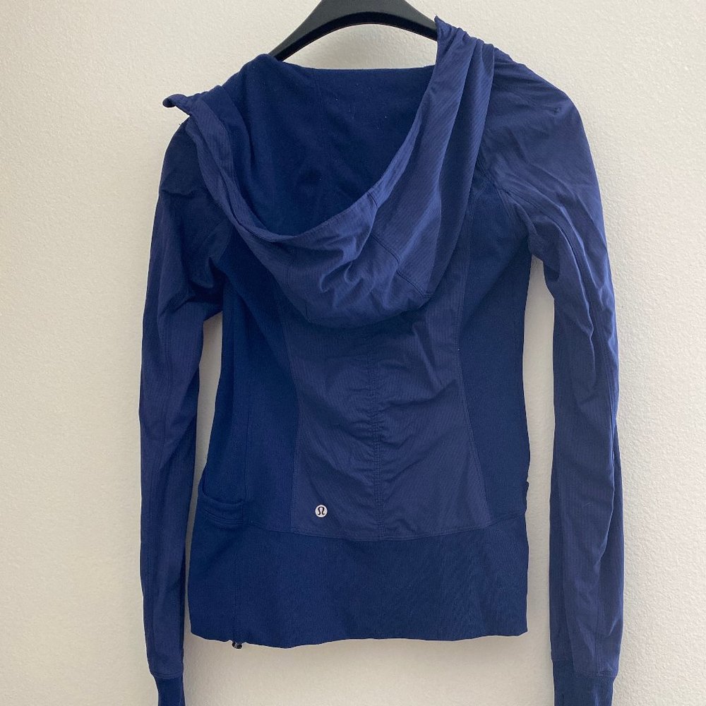 Lululemon Dark Blue Zip Up Jacket